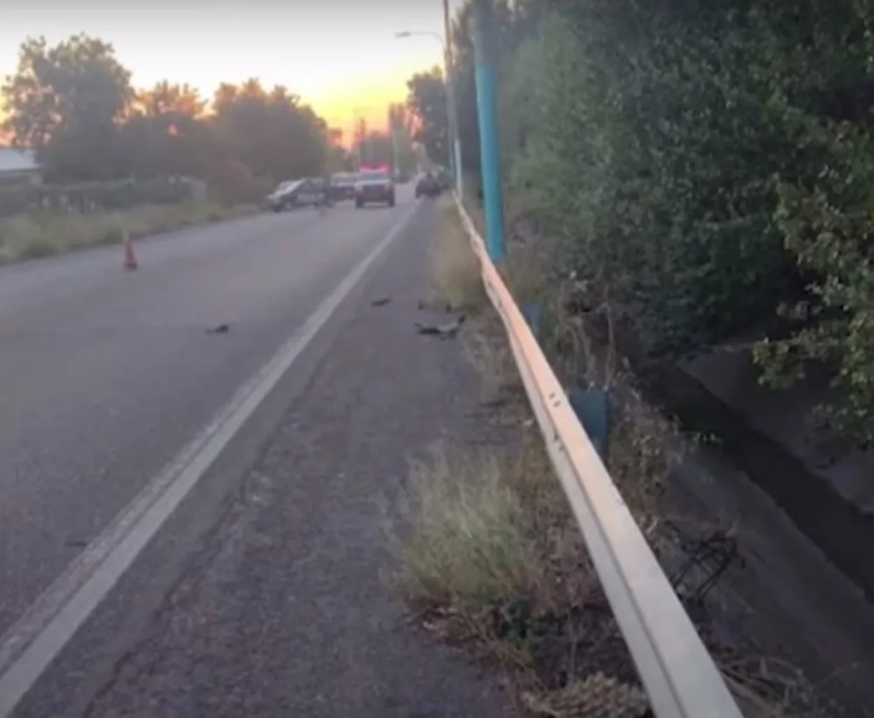 Accidente en san caarlos