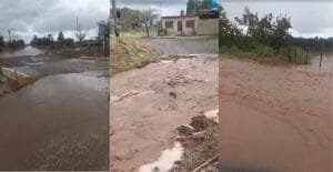Fuertes tormentas causaron dificultades para circular en rutas del Valle de Uco