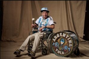Falleció Tula el histórico hincha argentino