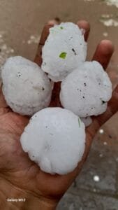 granizo en san rafaell