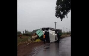 vuelco del camion