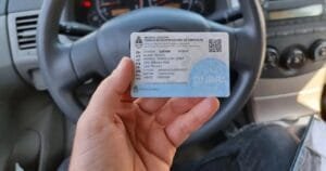 tarjeta azul
