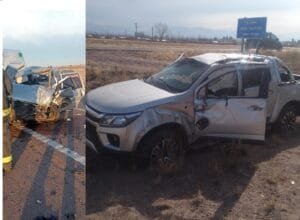 accidente en ugarteche