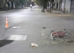 accidente en Rivadavia