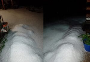 granizo en el manzano historico