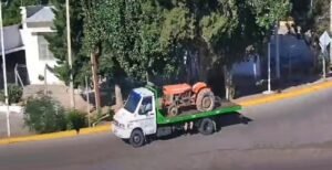 tractor robado