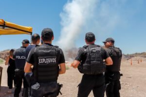 policia explosivos