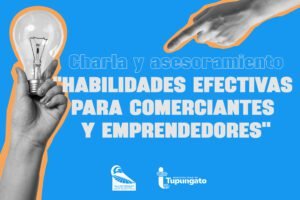 Charla y asesoramiento para comerciantes y emprendedores Tgto.