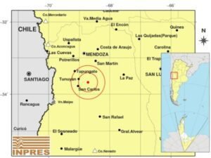 temblor valle de uco