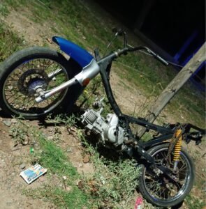 Robo moto tupungato