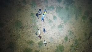 turistas imagen dron