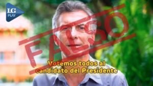 video falso de macri