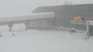 alta montaña nieve