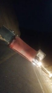 camion volcó