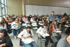docentes rindiendo