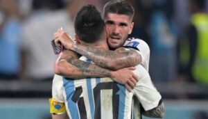 messi y de paul