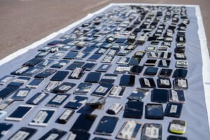 celulares secuestrados en las carceles