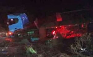 camion accidente
