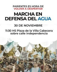 defensa del agua foto 2