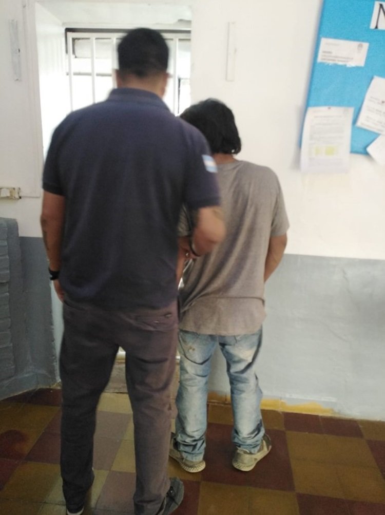 El ladrón quedó detenido a disposición de la justicia