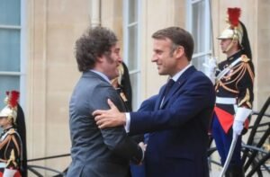 milei emanuel macron