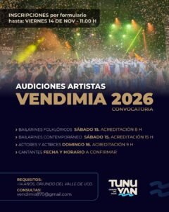 vendimia artistas