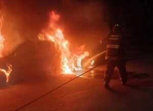 incendio auto