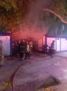 INCENDIO EN UNA ESCUELA