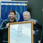Messi recibió el Doctorado Honoris Causa de la UBA antes de su despedida de la Selección