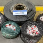 Intentó cruzar a Chile con medicamentos veterinarios escondidos en la rueda de auxilio