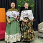 Las nuevas representantes de la tradición de San Carlos visitaron Canal 8